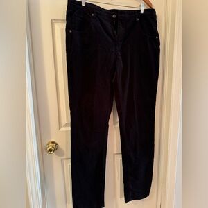 LUXE Velvet Pants! DJab by Simons Men's 36x34 - Cozy & Chic Black Trousers